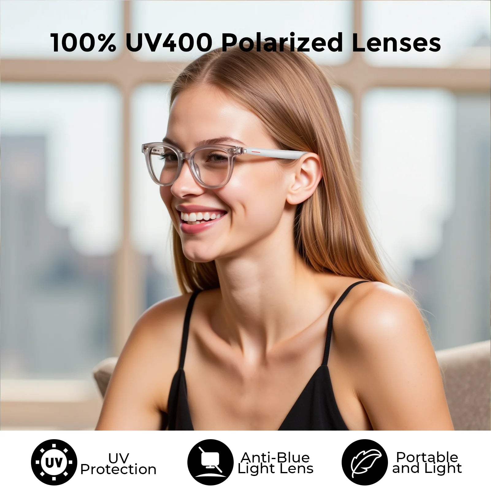 Connected Eyewear: Real-Time Translation & Music Sunglasses