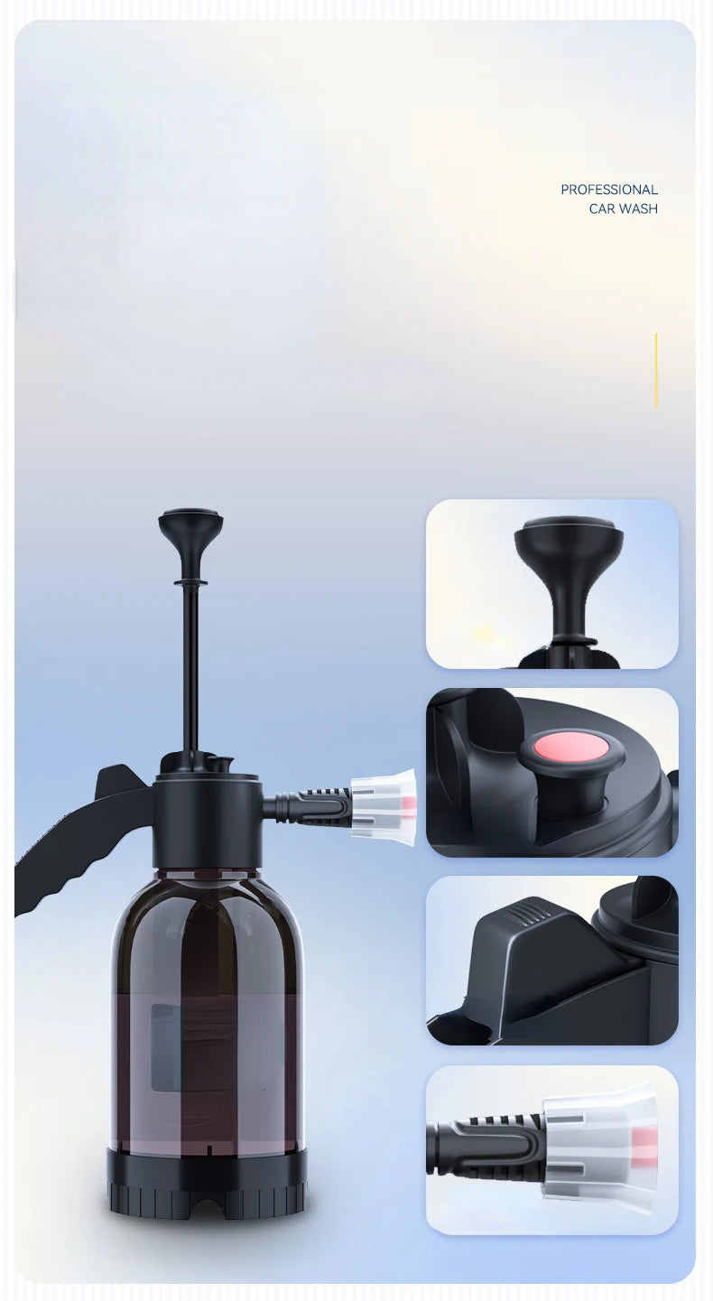 Versatile 2L Foam Sprayer: Efficient Cleaning for All Your Vehicles