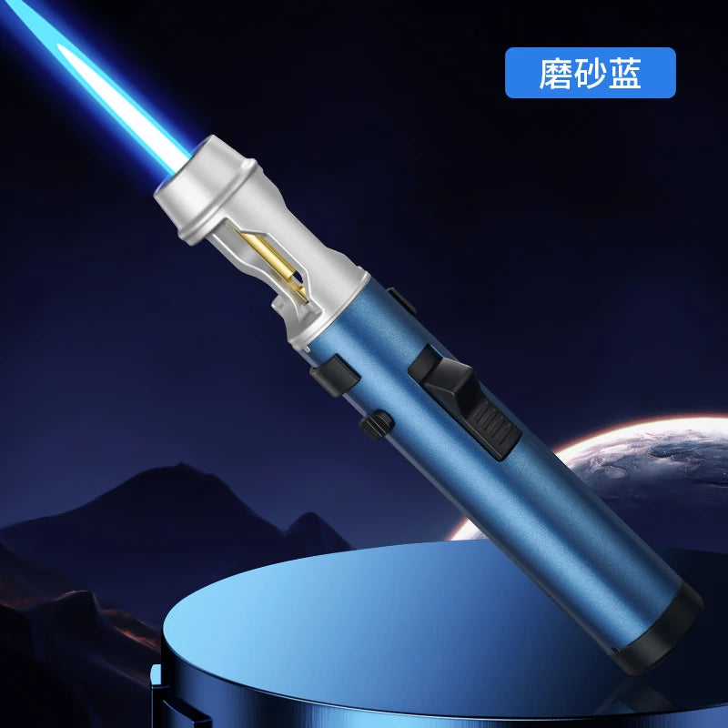 Precision Flame: Powerful Windproof Metal Gas Lighter for Every Occasion