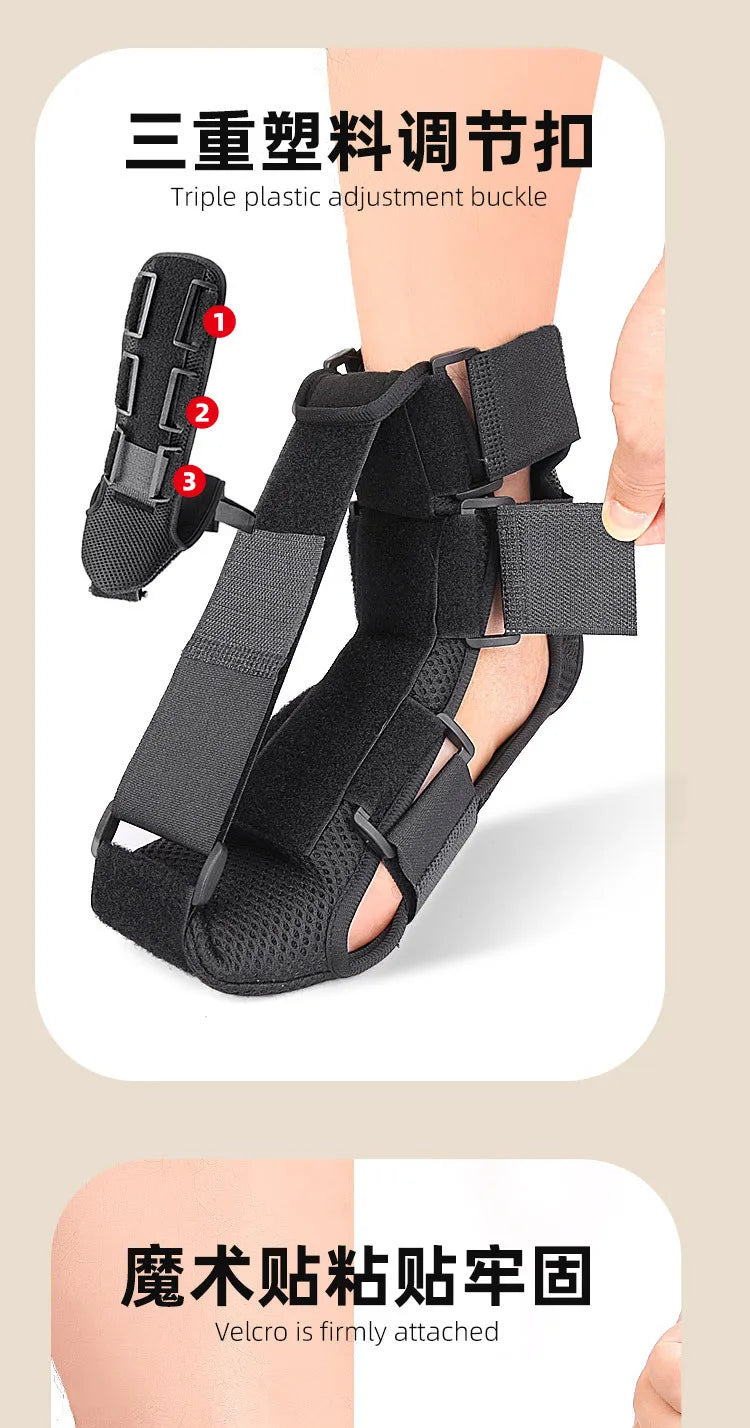 Adjustable Orthotic Foot Support: Promoting Recovery and Comfort for Foot Drop