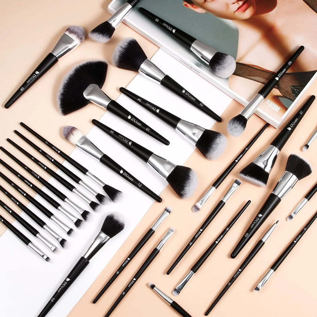GlamBrush Collection: Professional Makeup Brush Set for Flawless Application