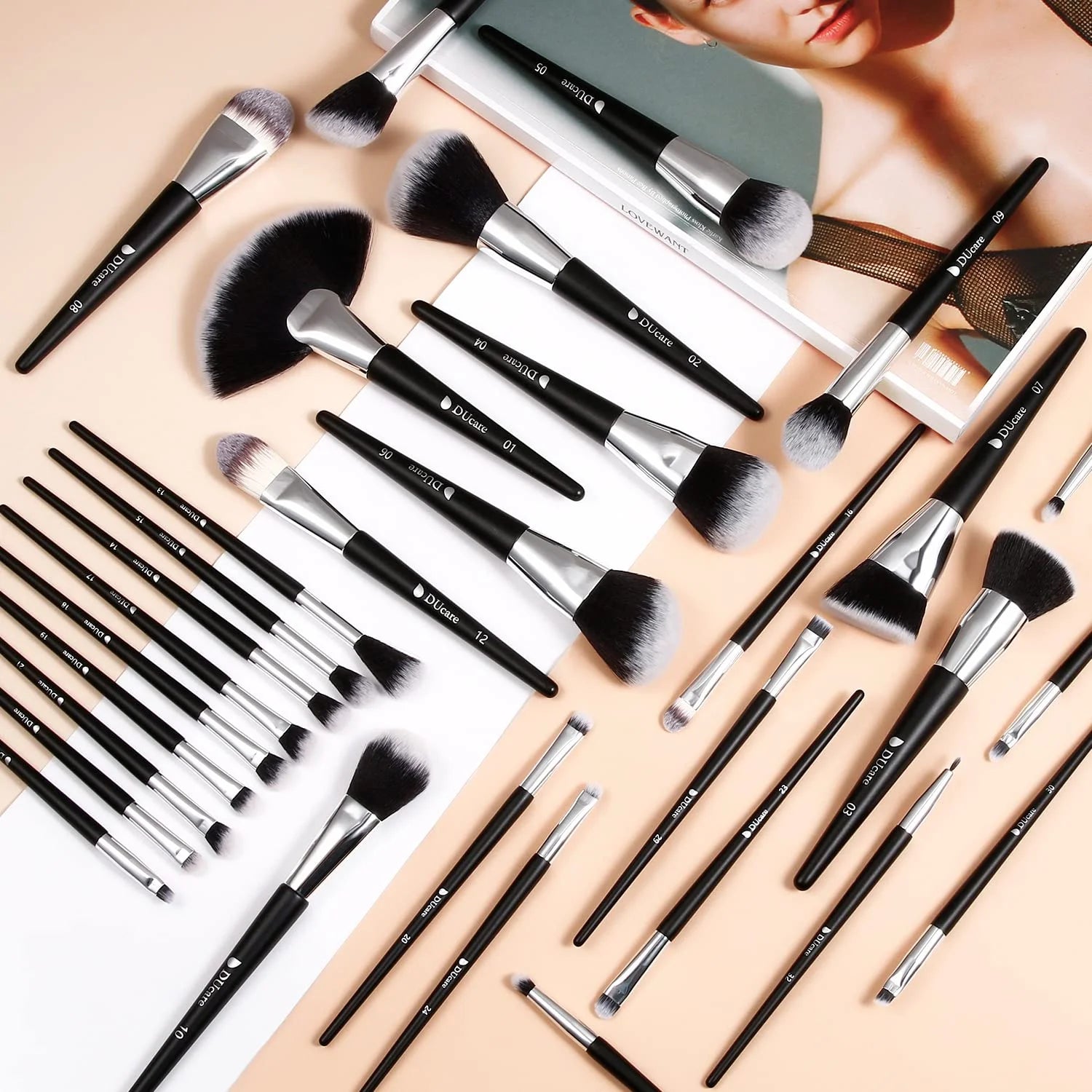 GlamBrush Collection: Professional Makeup Brush Set for Flawless Application