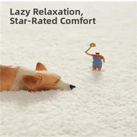 Flower Carpet: Modern Simple Mat for Bedrooms