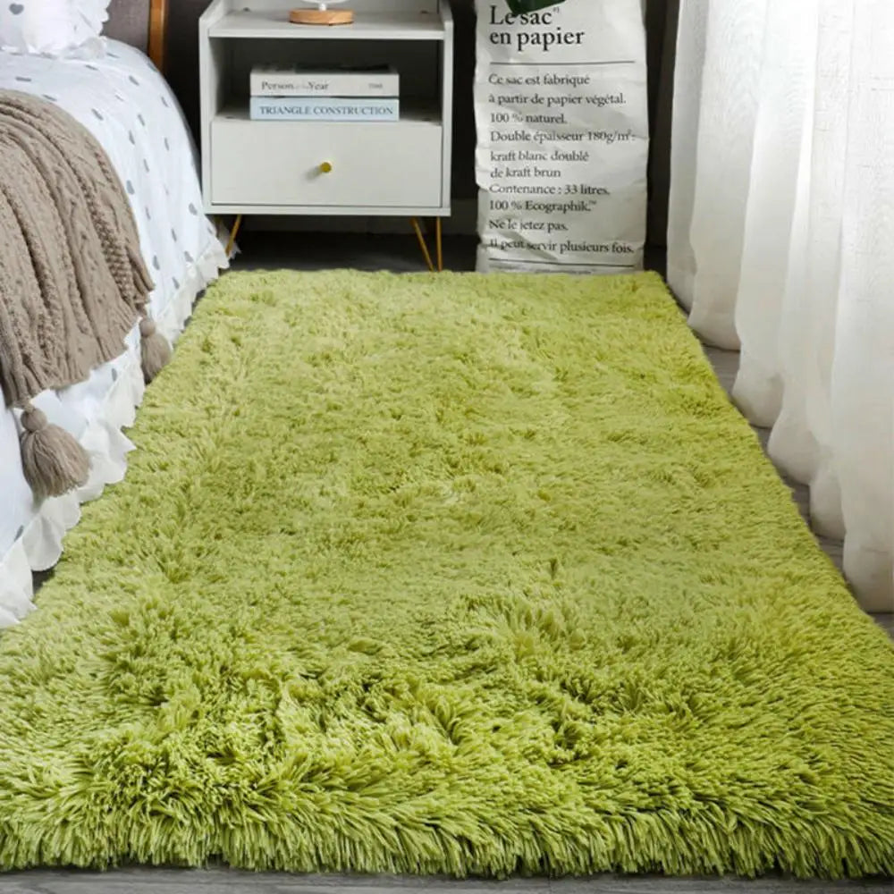 Solid Color Bedside Rug: Embrace Warmth and Style in Your Home