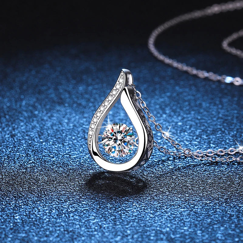 Radiant Elegance: Premium Moissanite Pendant Necklace