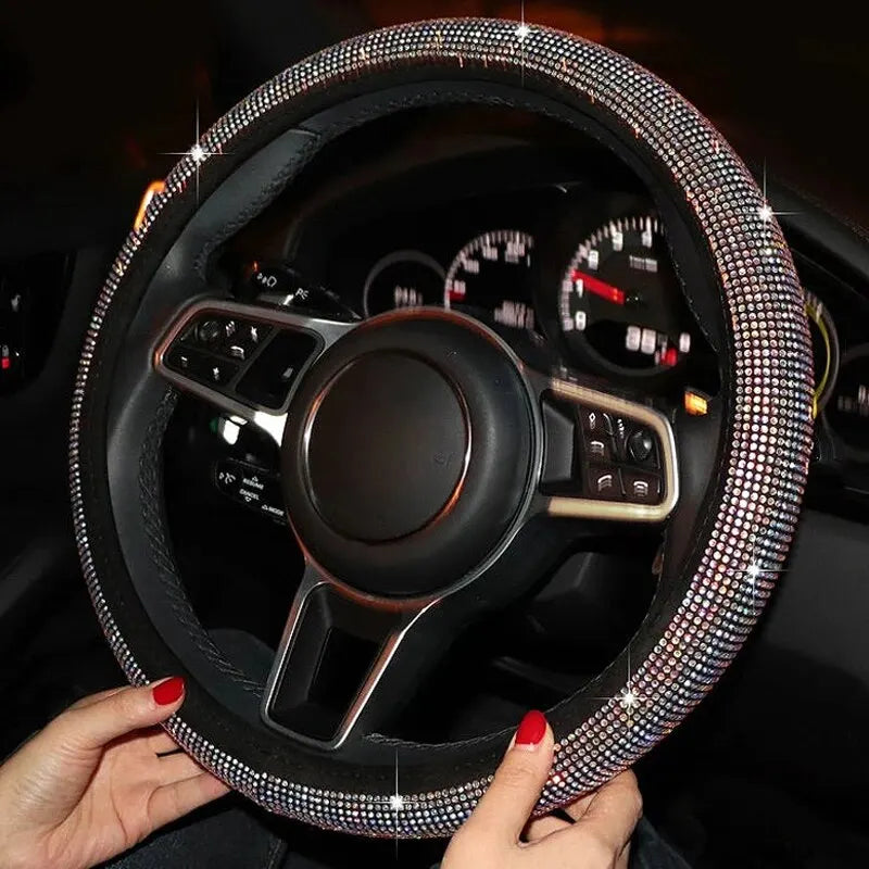 Bling Steering Wheel Cover: Enhance Your Drive with Style and Control