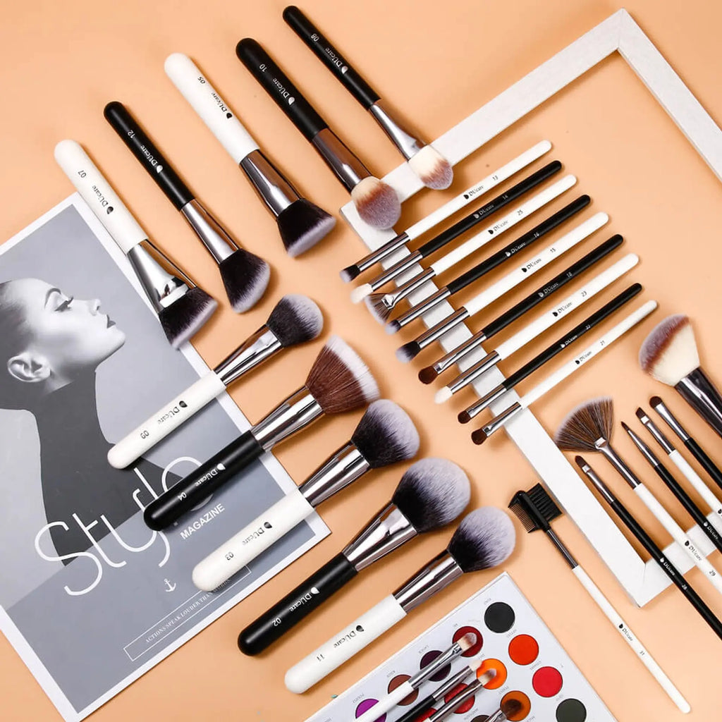 GlamBrush Collection: Professional Makeup Brush Set for Flawless Application