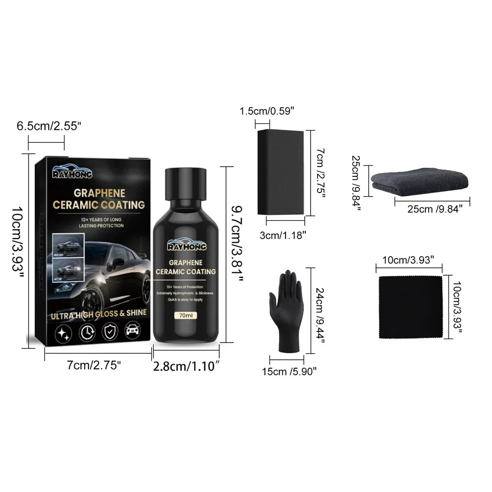 Super Hydrophobic Maintenance Liquid: UV Glow Hydrophobic Paint Protection