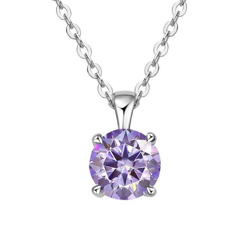 Celestial Charm: Dazzling Moissanite Necklace for Every Occasion