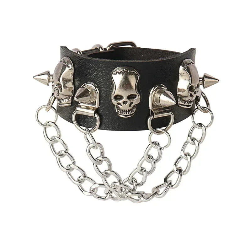 Trendy Skull Bracelet: Unleash Your Inner Rebel with Edgy Style
