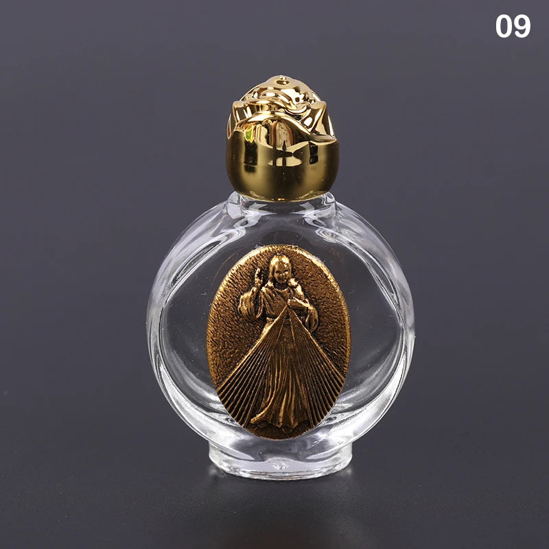 Divine Water Vessel: Holy Water Bottle for Blessings and Faith