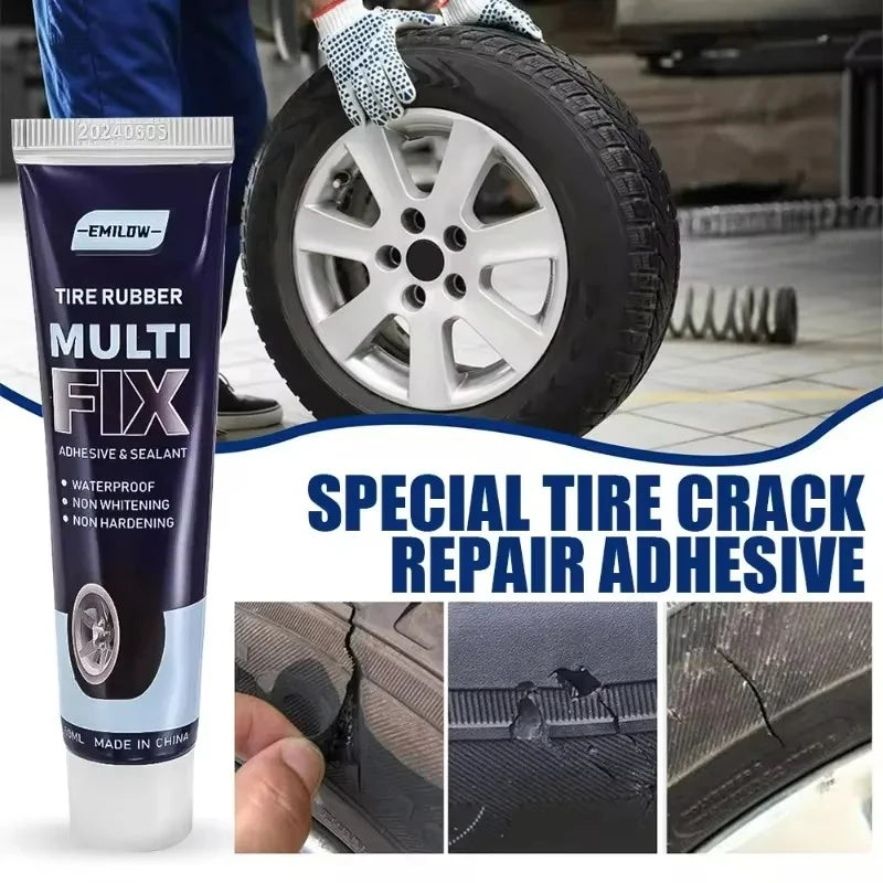 Quick Fix: Effective Tire Repair Glue for Cars, Motorbikes, and Bicycles