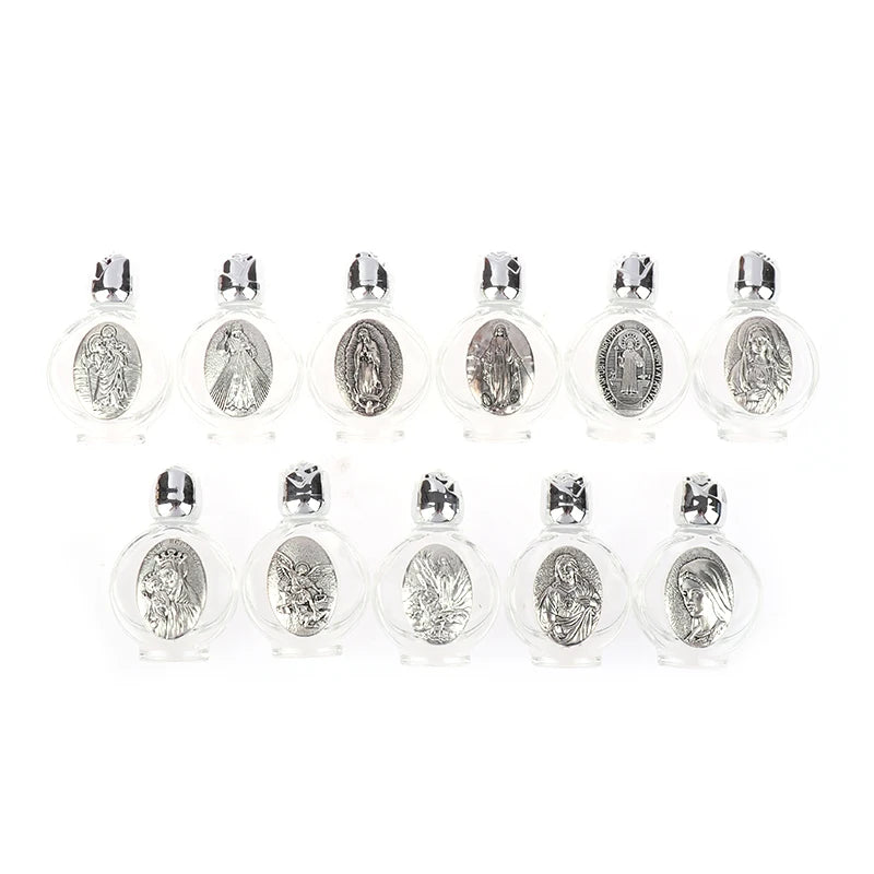 Divine Water Vessel: Holy Water Bottle for Blessings and Faith