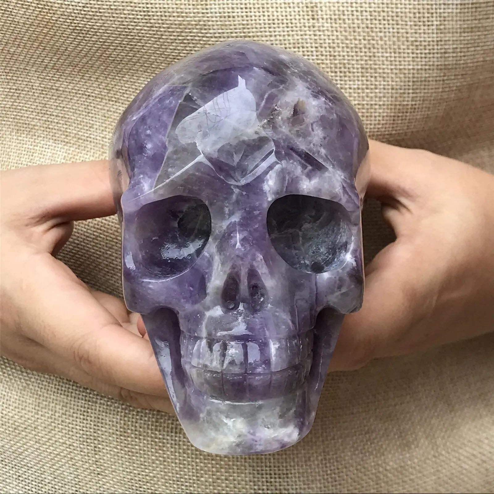 Amethyst Crystal Skull: Enhance Your Space with Healing Energy