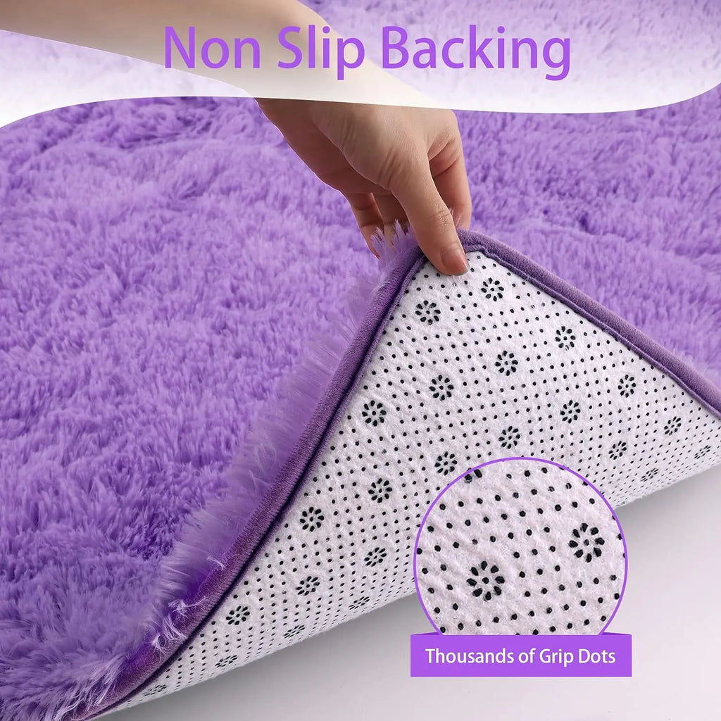 Luxurious Soft Area Rugs: Fluffy Rugs for Elegant Room Decor