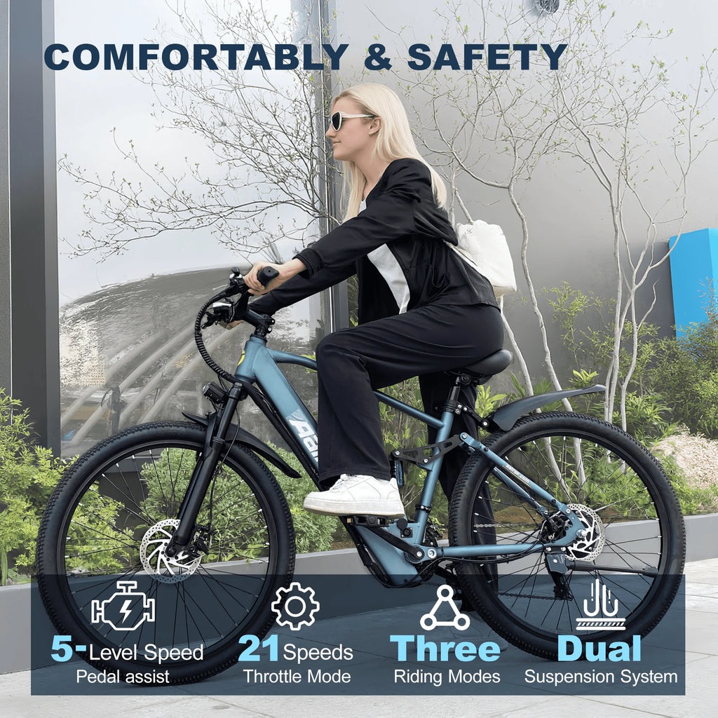 All-Terrain Electric Commuter: Ride Further, Explore More