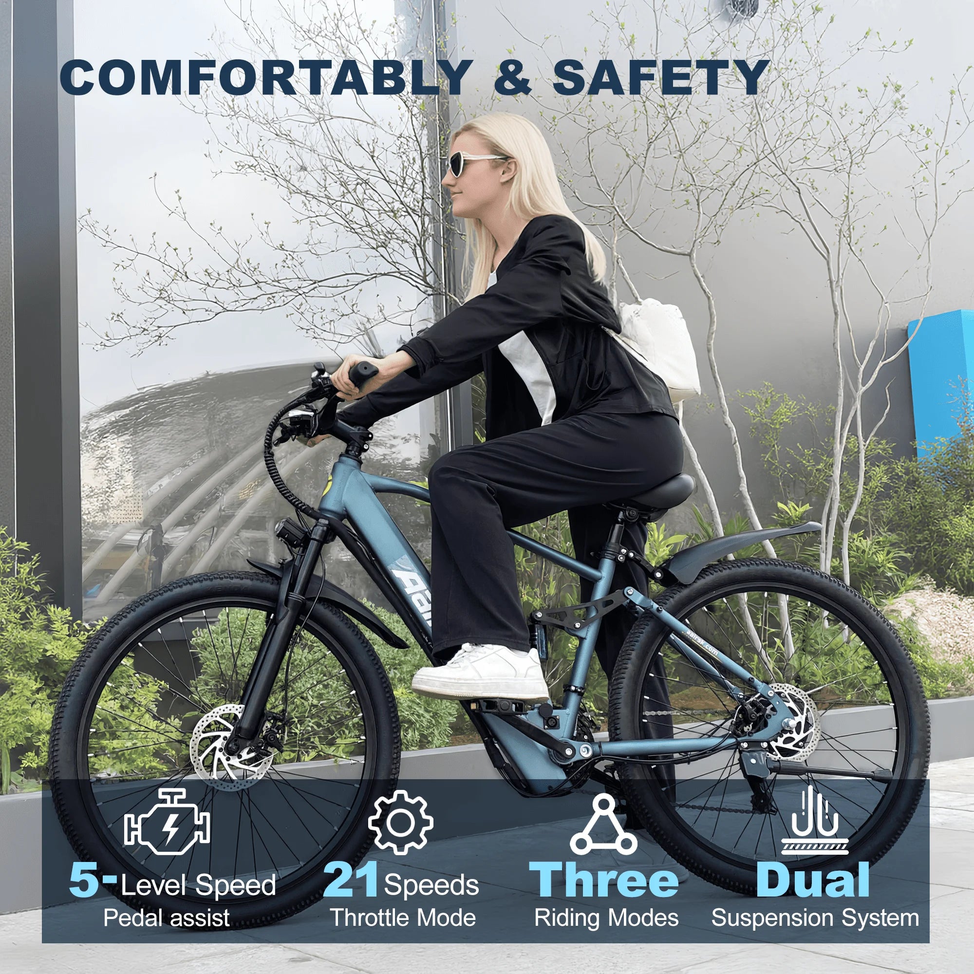 All-Terrain Electric Commuter: Ride Further, Explore More