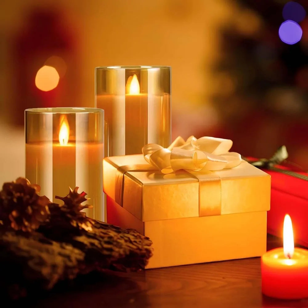 Remote-Controlled LED Candles: Effortless Ambiance for Celebrations