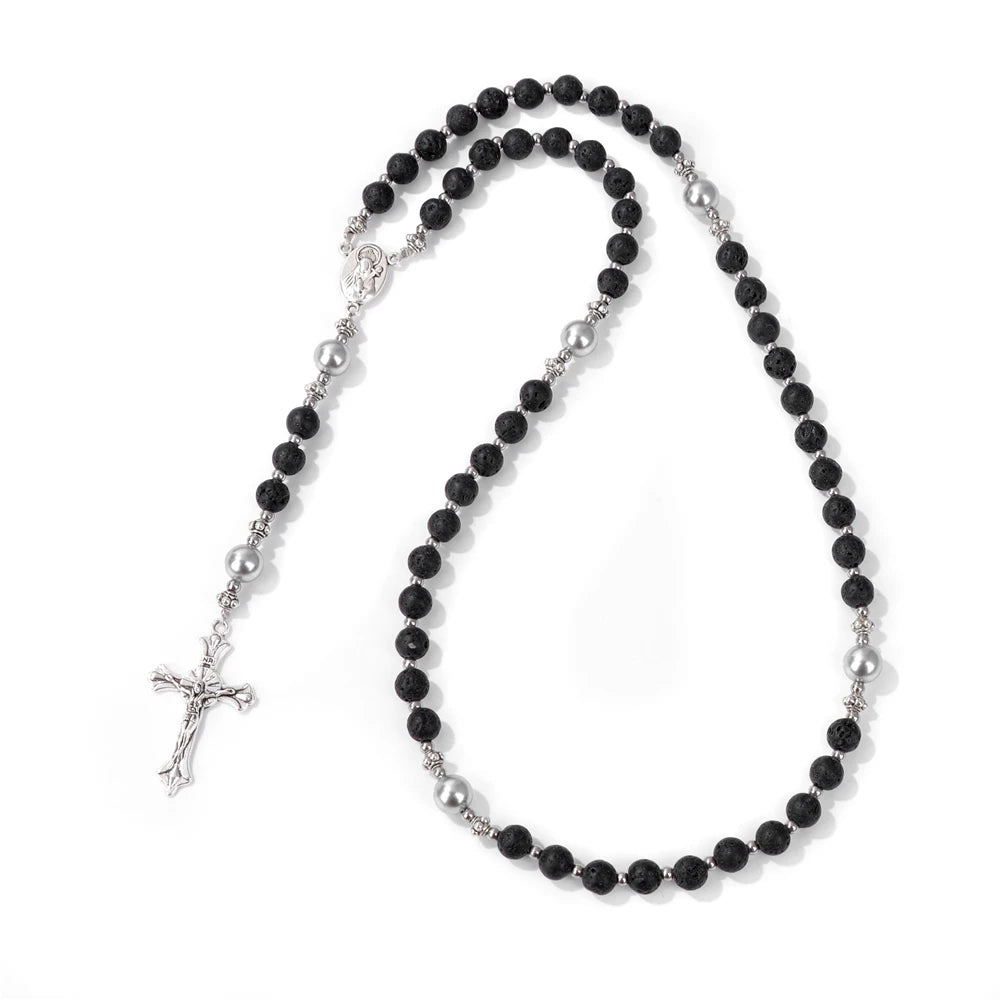 Faithful Protection Bracelet: Cross Pendant for Spiritual Strength