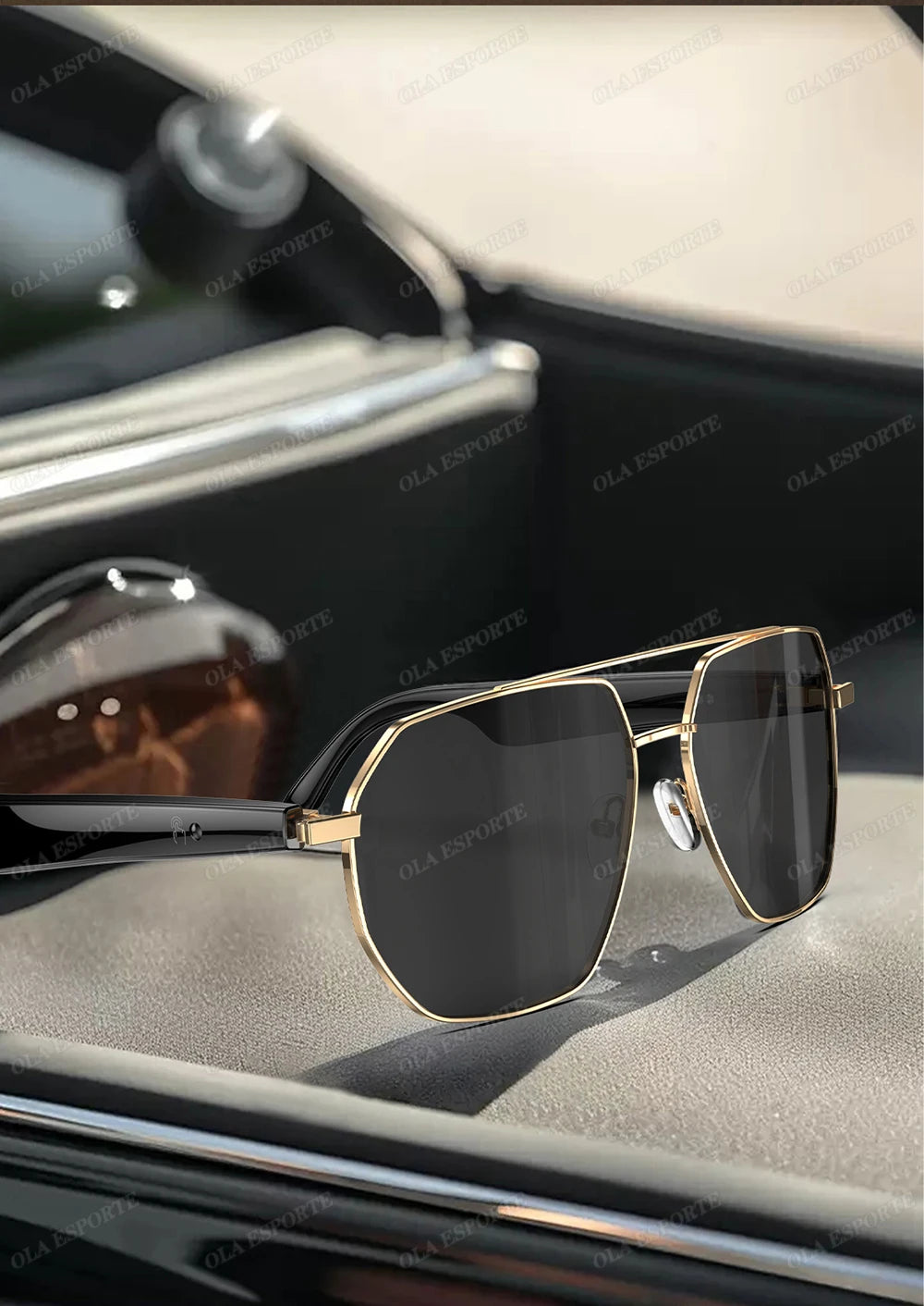 Sport Smart Glasses: AI Translation and Wireless Earphone Integration