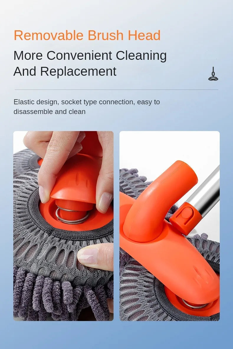 Telescopic Car Wash Mop: Three-Section Design for Roof and Window Maintenance