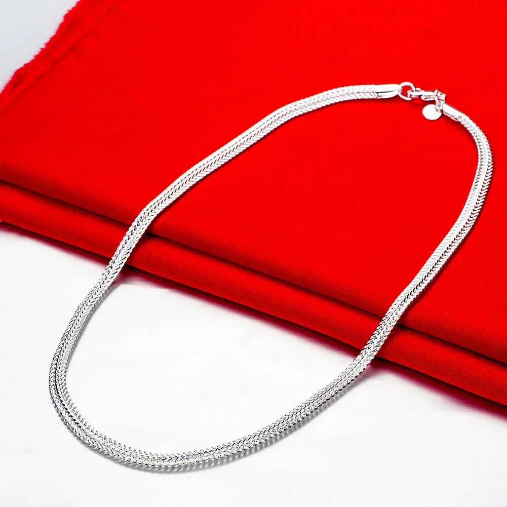 Versatile Luxury: Designer Snake Chain Necklace for Men and Women