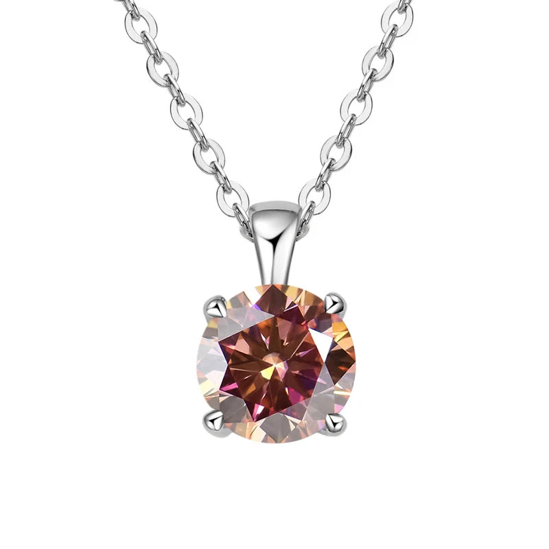 Celestial Charm: Dazzling Moissanite Necklace for Every Occasion