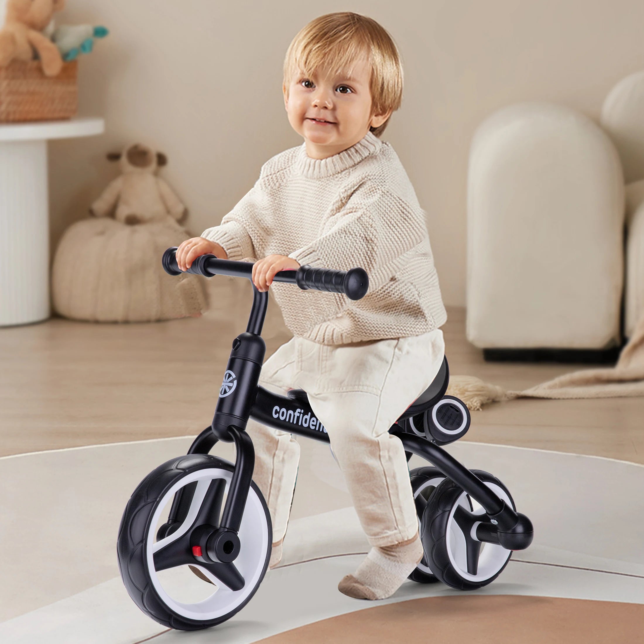 Transforming Trike: Versatile Balance Bike for Ages 2-5