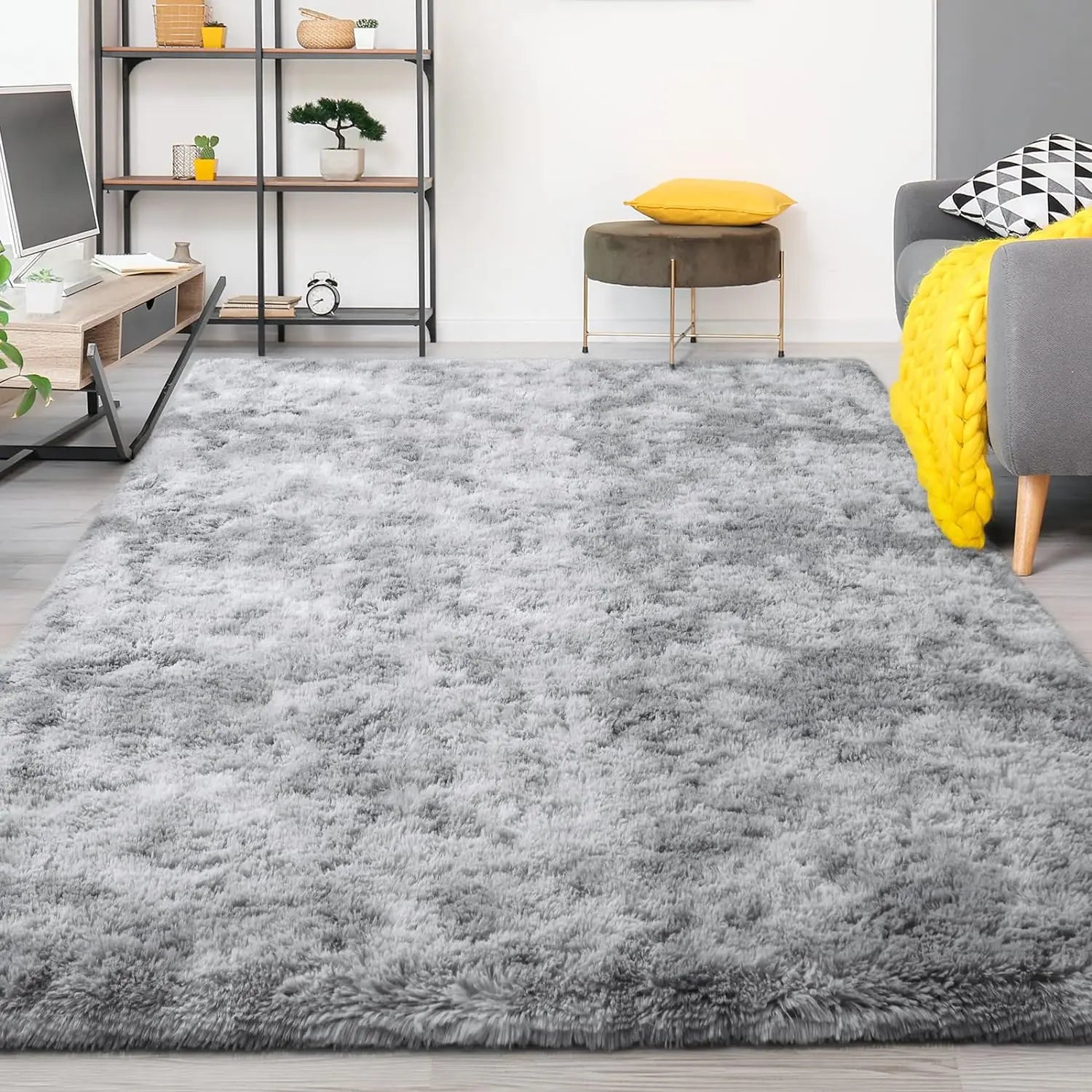 Luxurious Soft Area Rugs: Fluffy Rugs for Elegant Room Decor