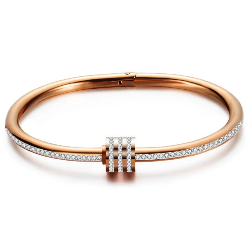 Elegant Gold-Plated Bangle: Timeless Luxury for Every Occasion