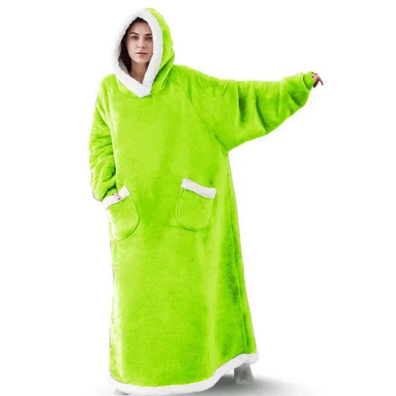 Extra Length Hooded Blanket: Experience Comfort Like Never Before