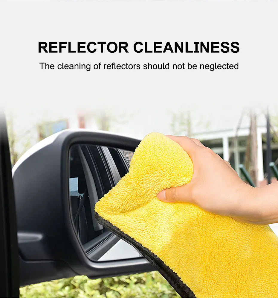 Premium Car Wash Towel: Absorbent Microfiber Detailing Cleaning Cloth