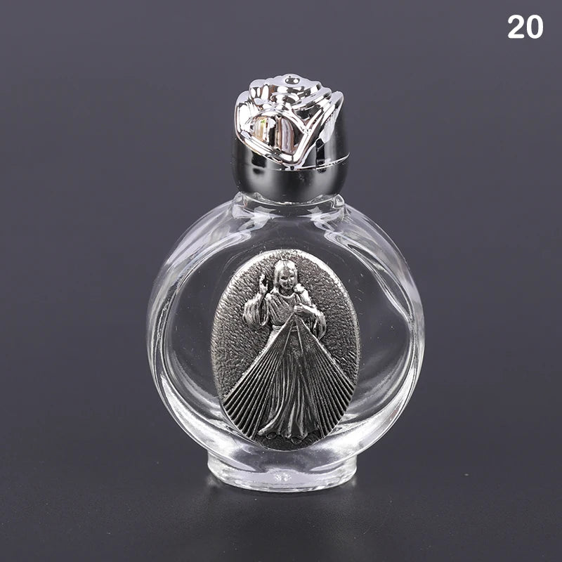 Divine Water Vessel: Holy Water Bottle for Blessings and Faith