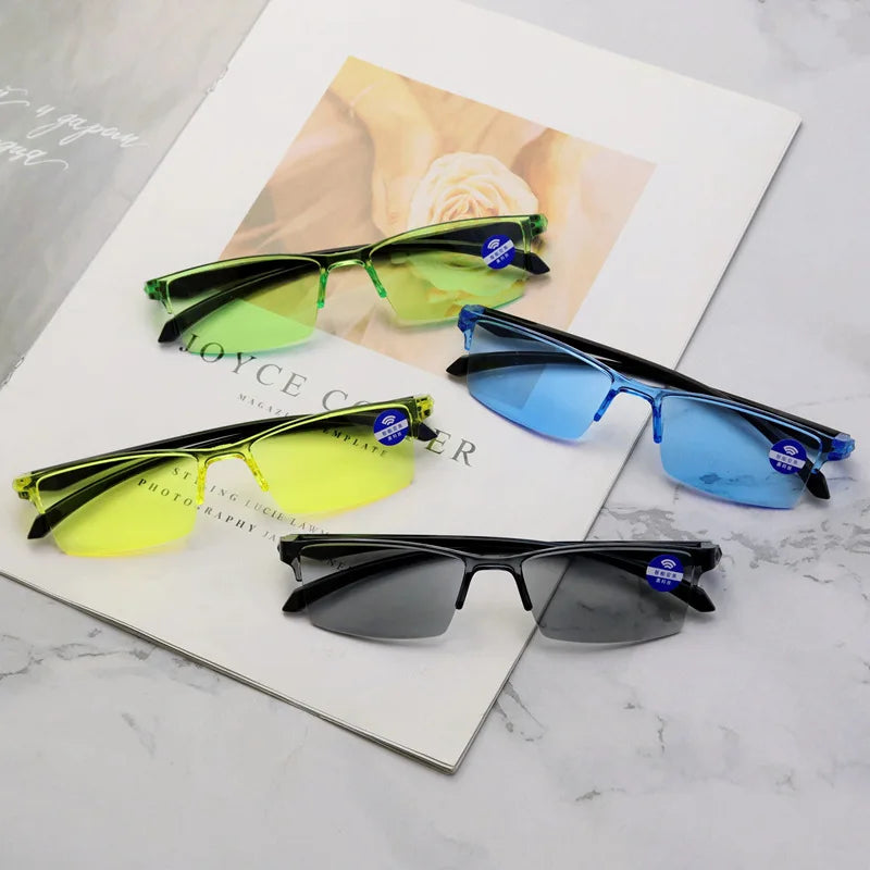 Dynamic Clarity Glasses: Anti-Blue Light & Autofocus for Seamless Viewing