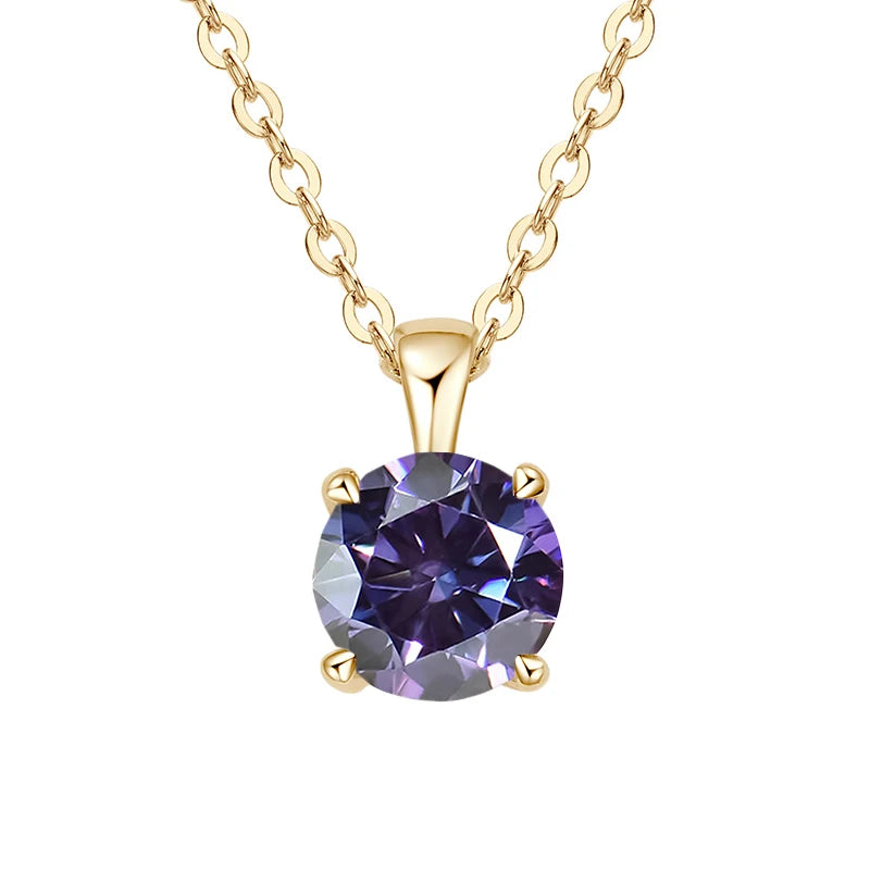 Celestial Charm: Dazzling Moissanite Necklace for Every Occasion