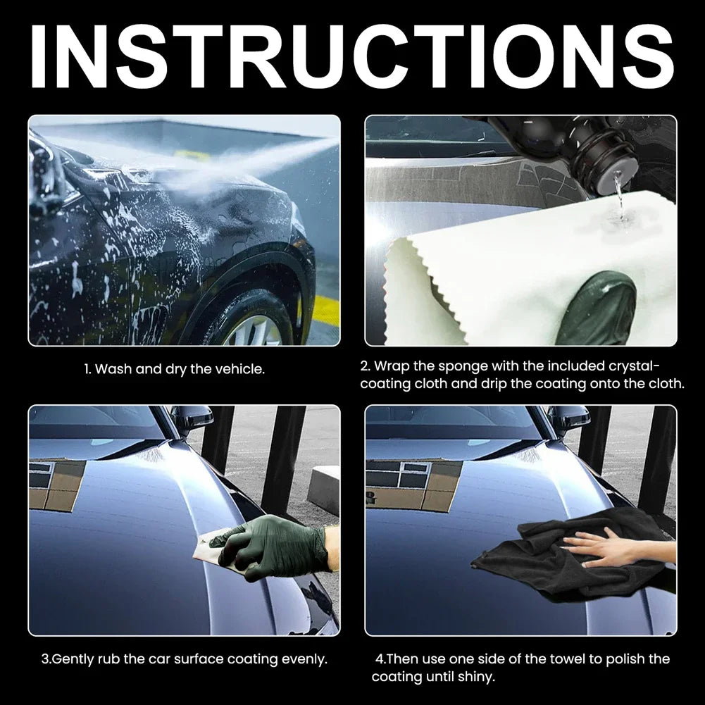 Super Hydrophobic Maintenance Liquid: UV Glow Hydrophobic Paint Protection