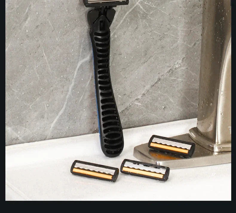 Cutting-Edge Shaving Experience: Brand New Three-Layer Razor for Men
