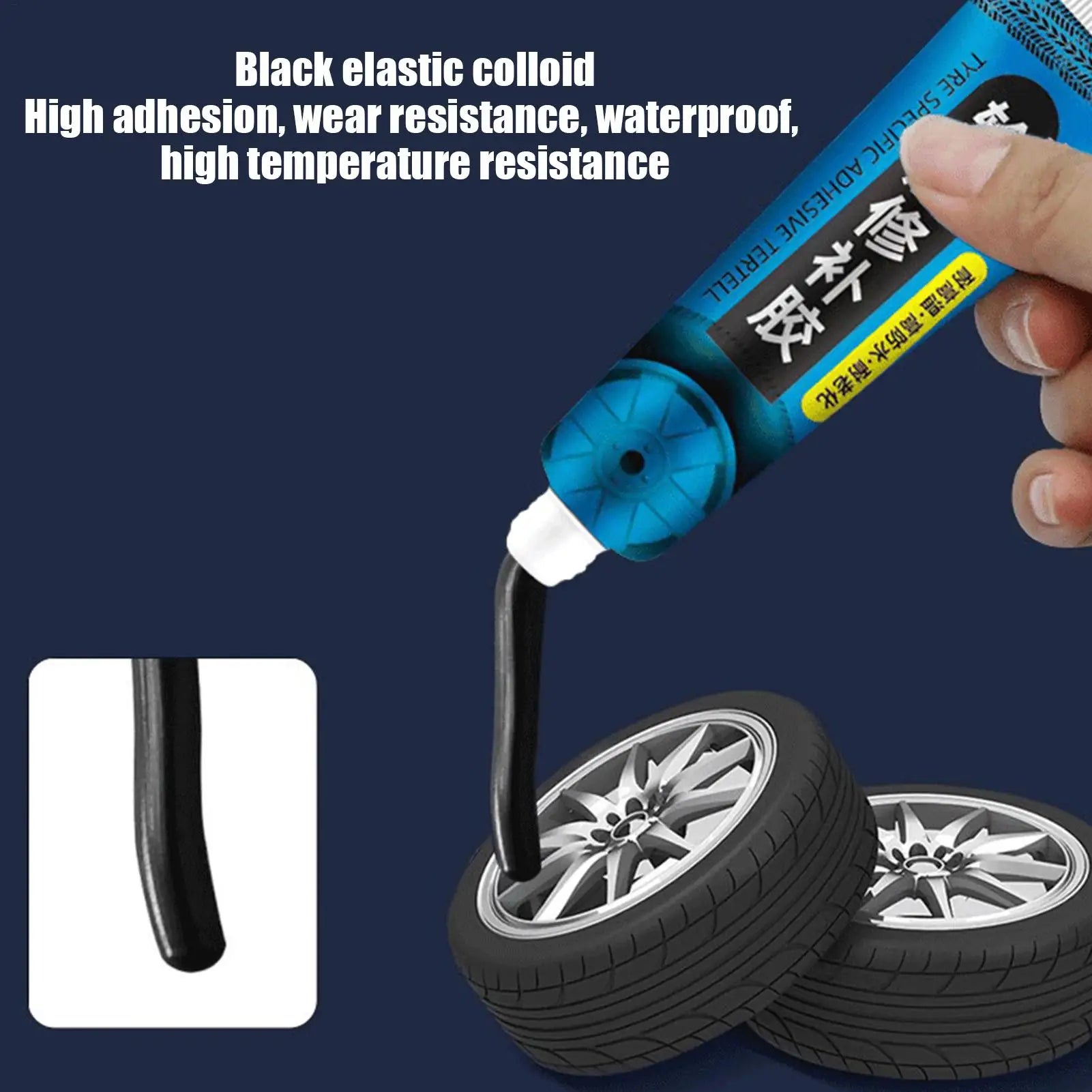 Instant Bond Tire Repair Sealant: Wear-Resistant and Non-Corrosive