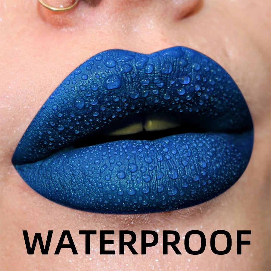 Waterproof Liquid Lipstick Set: Bold Colors for Lasting Beauty