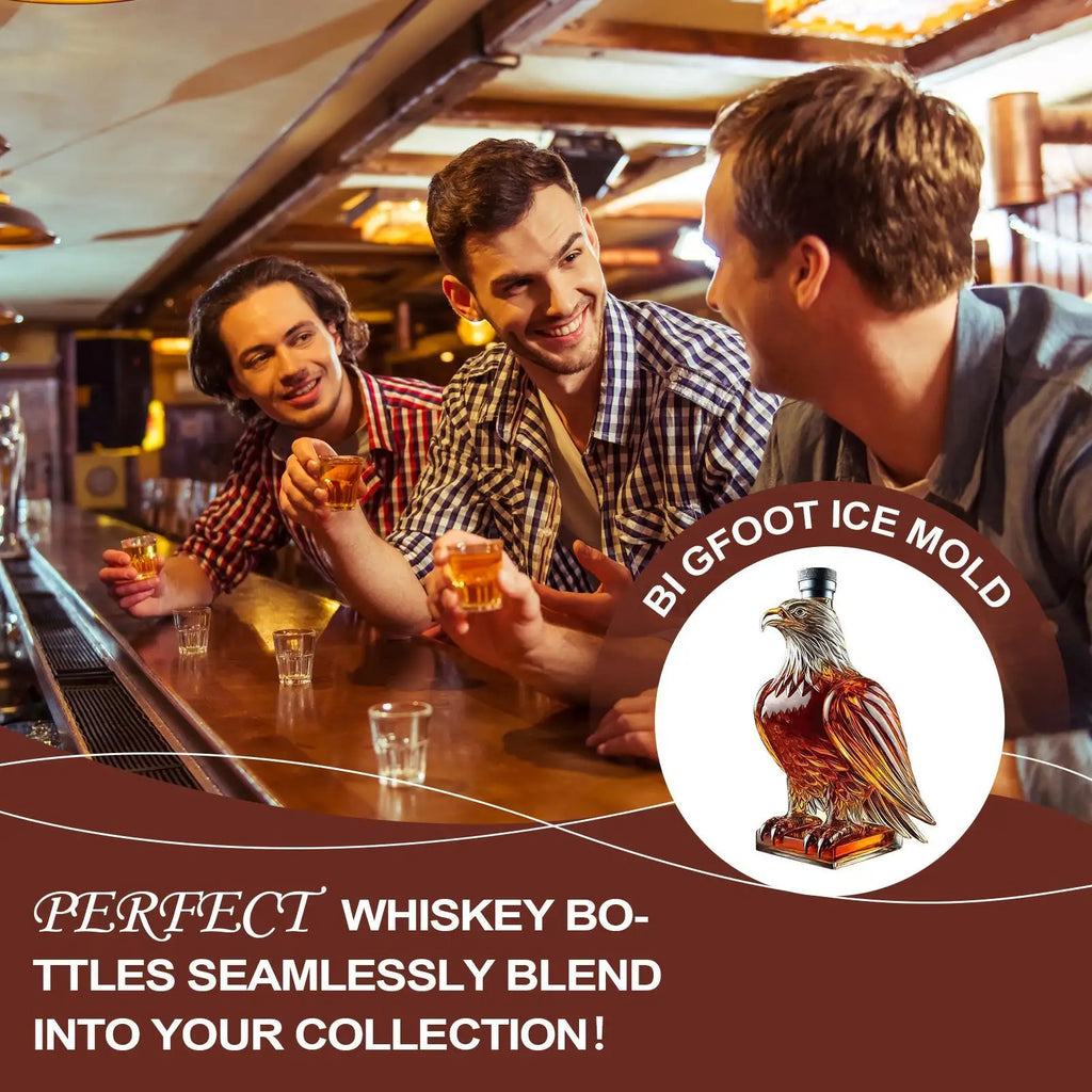 Eagle-Inspired Whiskey Container: Elevate Your Spirits with Style
