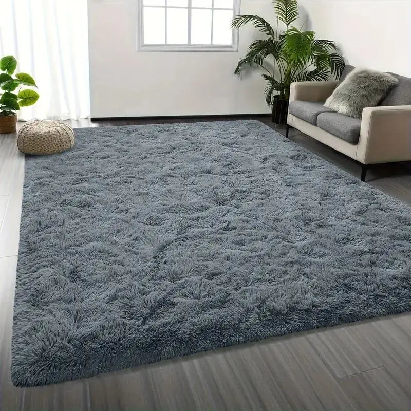 Fuzzy Area Rug for Versatile Living: Create a Warm and Inviting Atmosphere