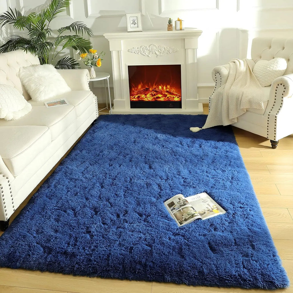 Luxurious Soft Area Rugs: Fluffy Rugs for Elegant Room Decor