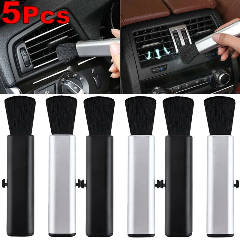 Retractable Interior Cleaning Brush: Perfect for Car and Computer Detailing