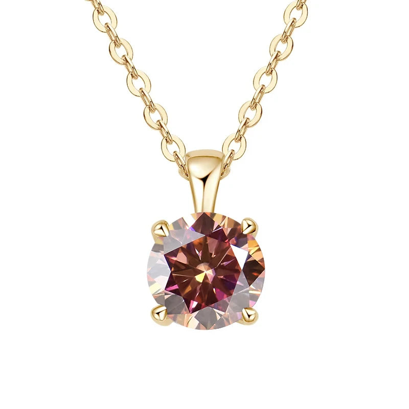 Celestial Charm: Dazzling Moissanite Necklace for Every Occasion