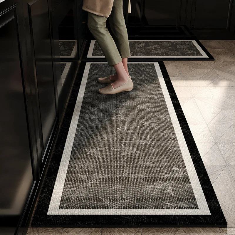 Water-Absorbing Kitchen Rug: Anti-Slip, Waterproof, and Dirt-Resistant