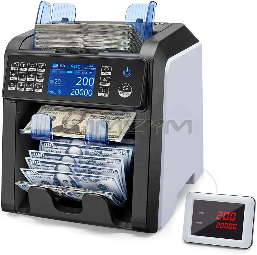 Dual Function Currency Sorter: Protect Against Counterfeits with Precision