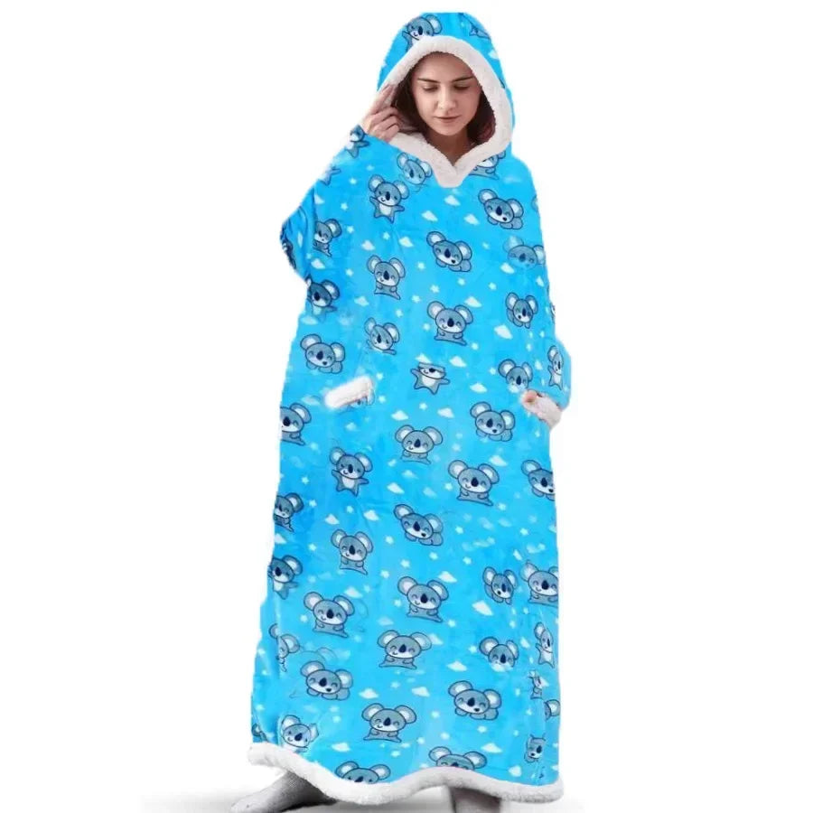 Extra Length Hooded Blanket: Experience Comfort Like Never Before