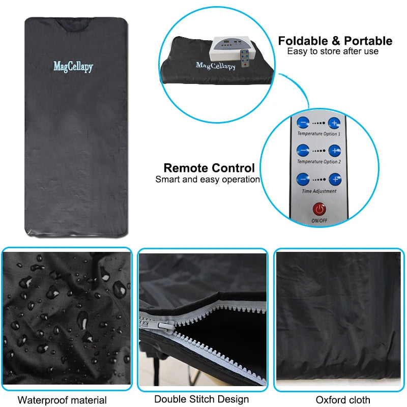 Heat Massage Blanket: Promote Detoxification and Relaxation Anytime, Anywhere