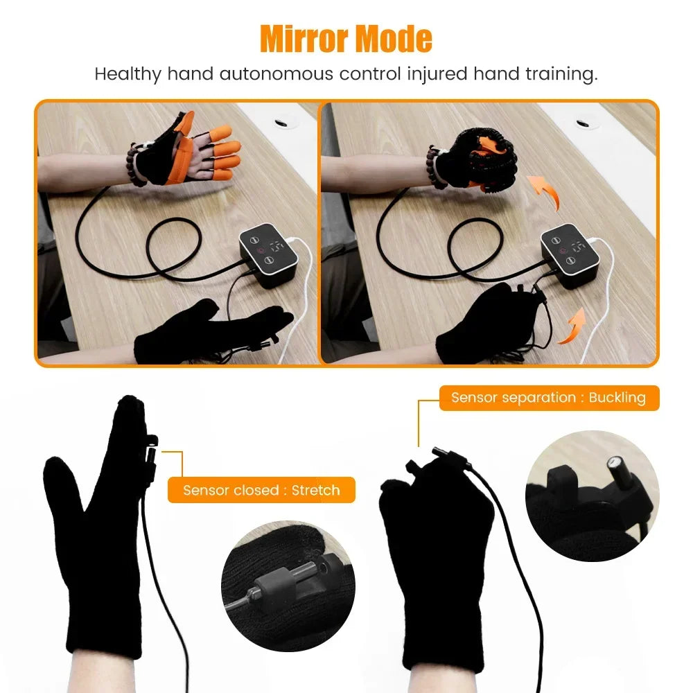 Finger Rehabilitation Trainer: Physiotherapy Glove for Improved Hand Function