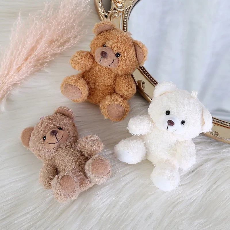Adorable Teddy Companion: Charming Plush Keychain for All Occasions